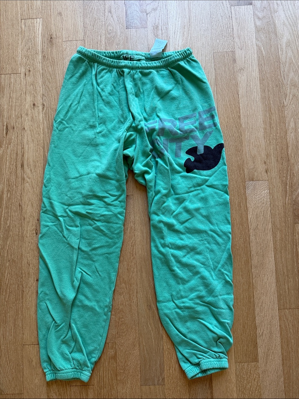 EUC Free City sweatpants/green/XS